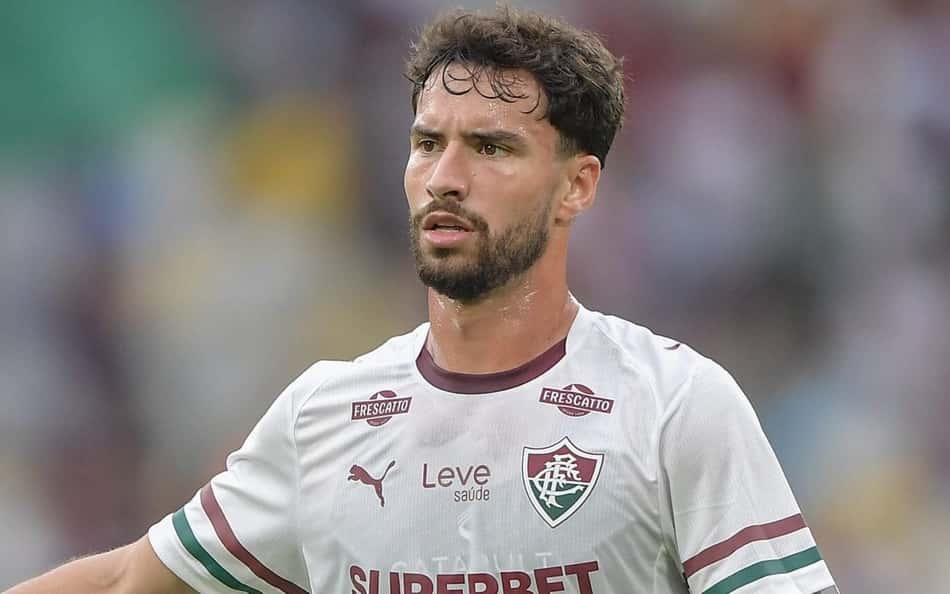 Martinelli em ação pelo Fluminense