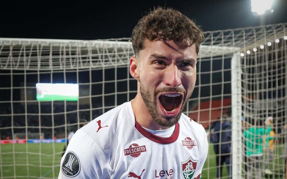 Martinelli comemora classificação do Fluminense