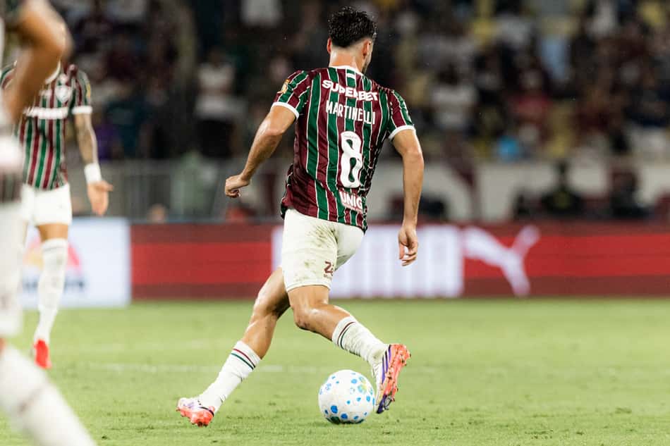 Martinelli na vitória do Fluminense sobre o Vasco, pelo Brasileiro