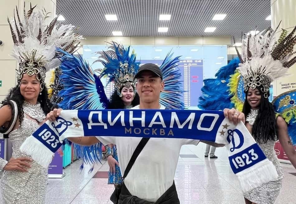 Matheus Martins chegou a ser anunciado pelo Dínamo Moscou
