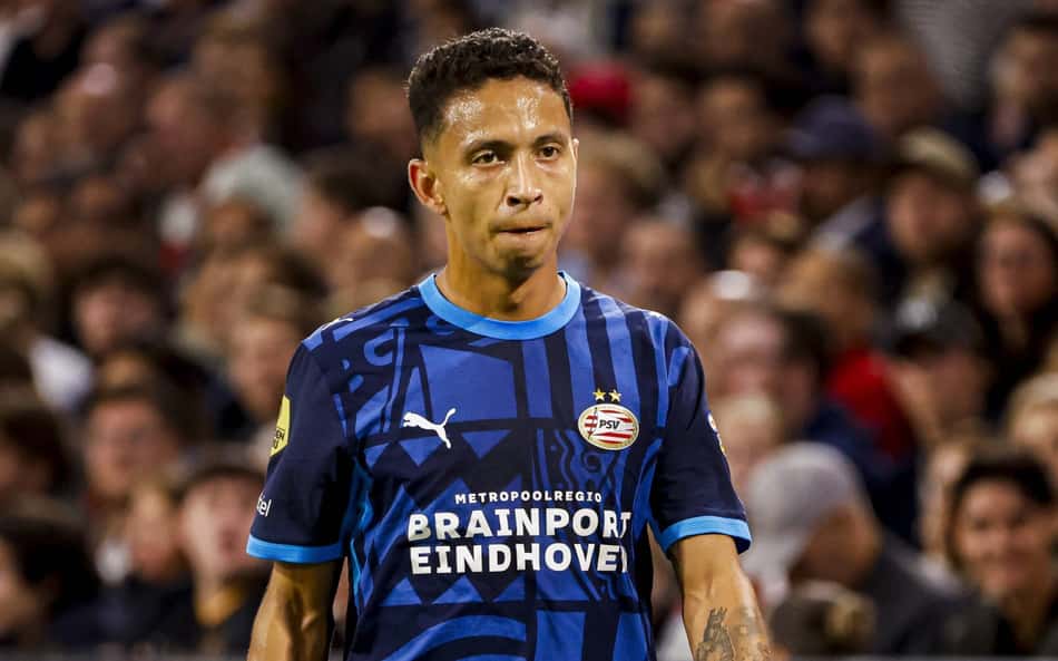 Mauro Júnior em ação pelo PSV Eindhoven (Foto: Reprodução/Divulgação)