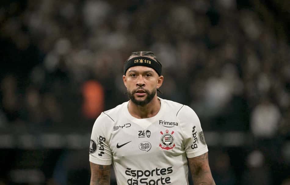 Memphis Depay durante a partida