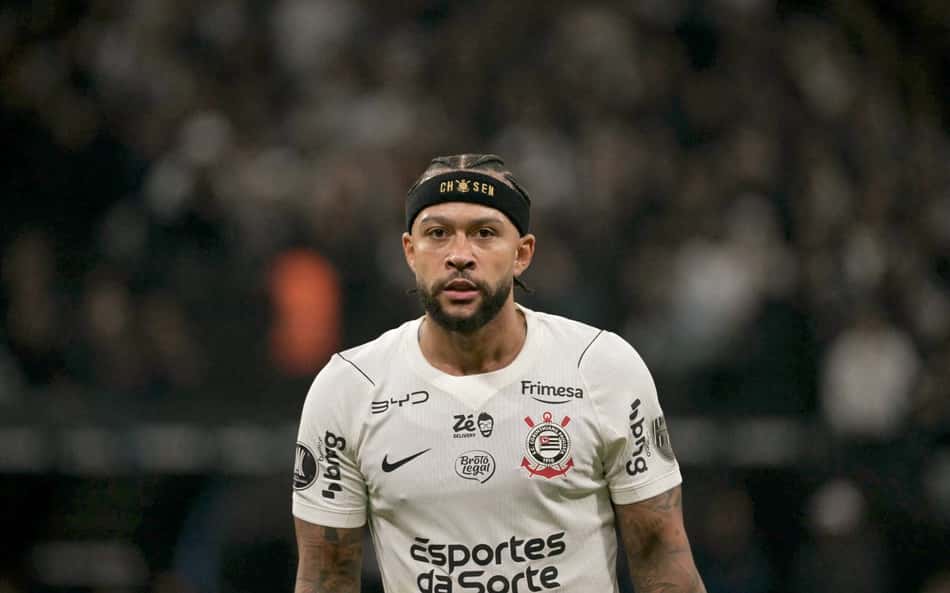 Memphis Depay durante a partida