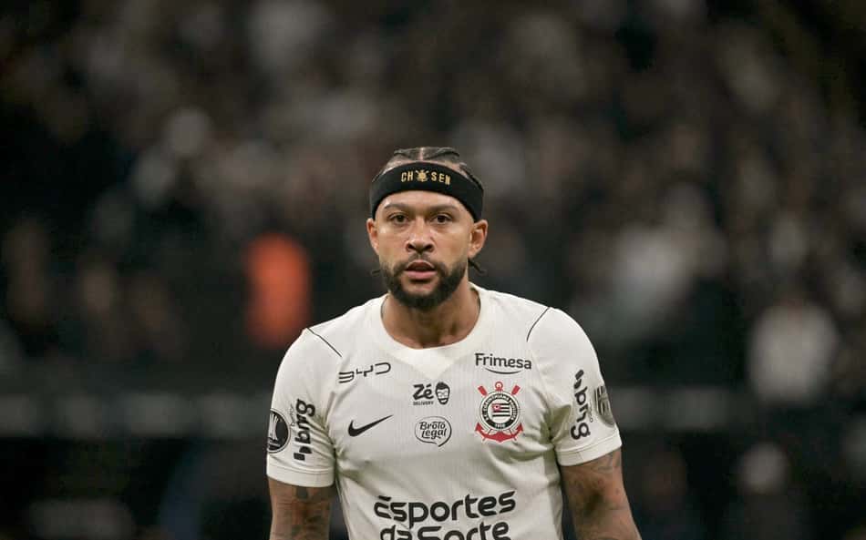 Memphis Depay durante a partida