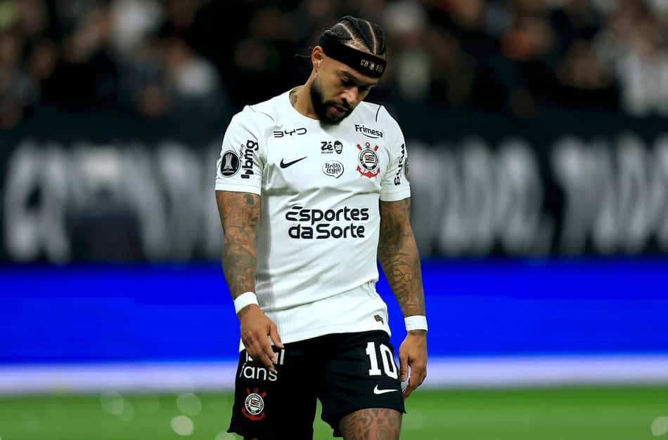 Memphis Depay durante a partida