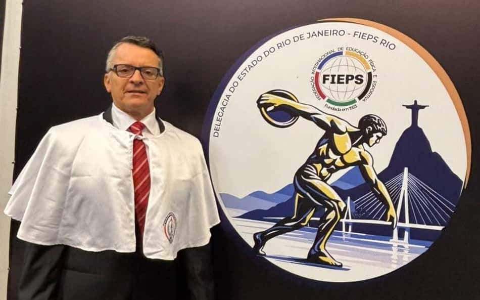 Miguel Ângelo da Luz torna-se imortal da Educação Física em evento no Rio de Janeiro