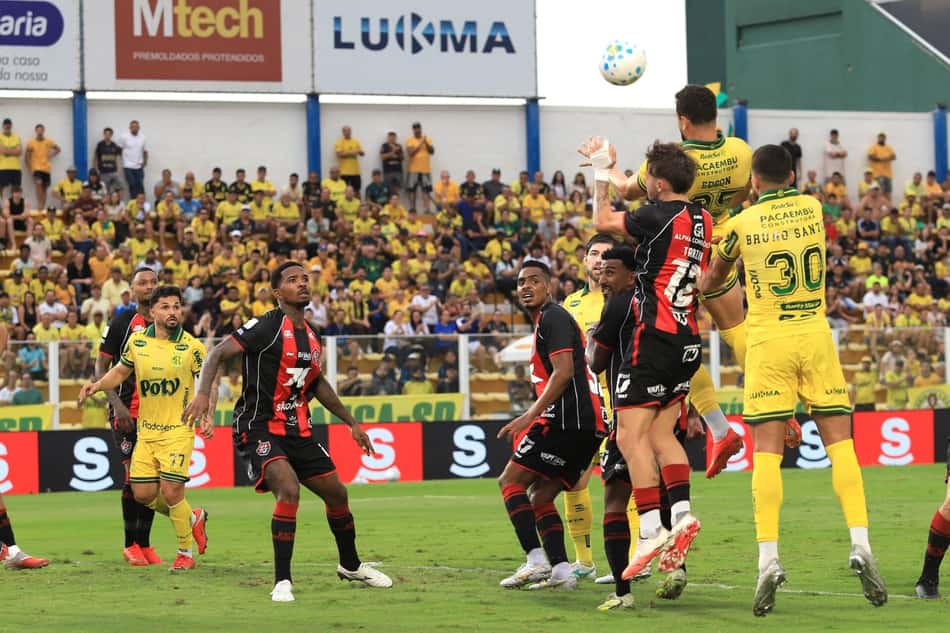 Mirassol e Vitória empataram em 1 a 1, no Maião, pelo Campeonato Brasileiro 