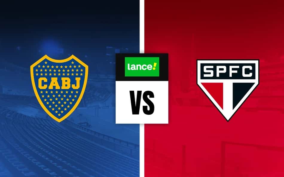 Escudos de Boca Juniors e São Paulo para Palpites na Copa Sul-Americana