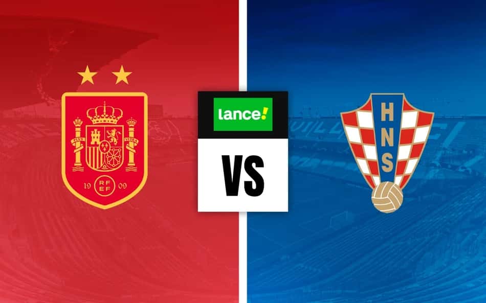 Escudos de Espanha e Croácia para Palpites na Nations League