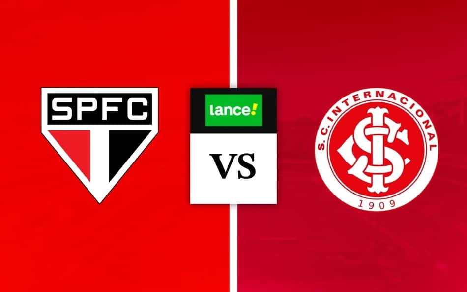 Escudos de São Paulo x Internacional para Palpites no Campeonato Brasileiro