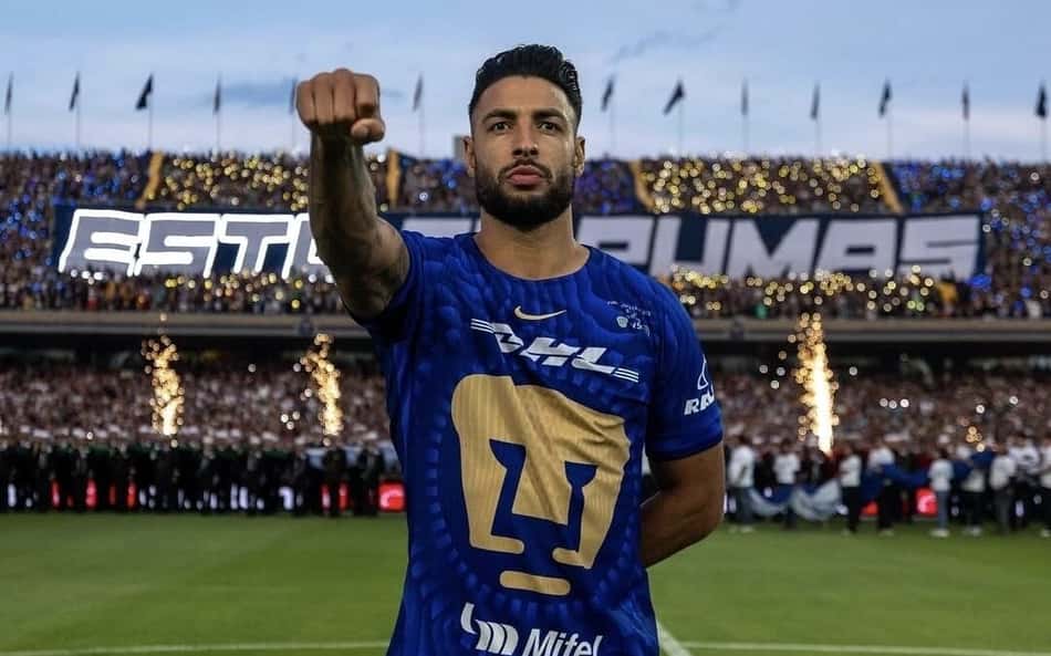 Nathan Silva, do Pumas, é alvo do Botafogo