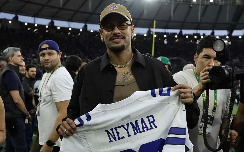 Neymar marcou presença no NFL Rio Game e falou sobre o time dele no Rio de Janeiro