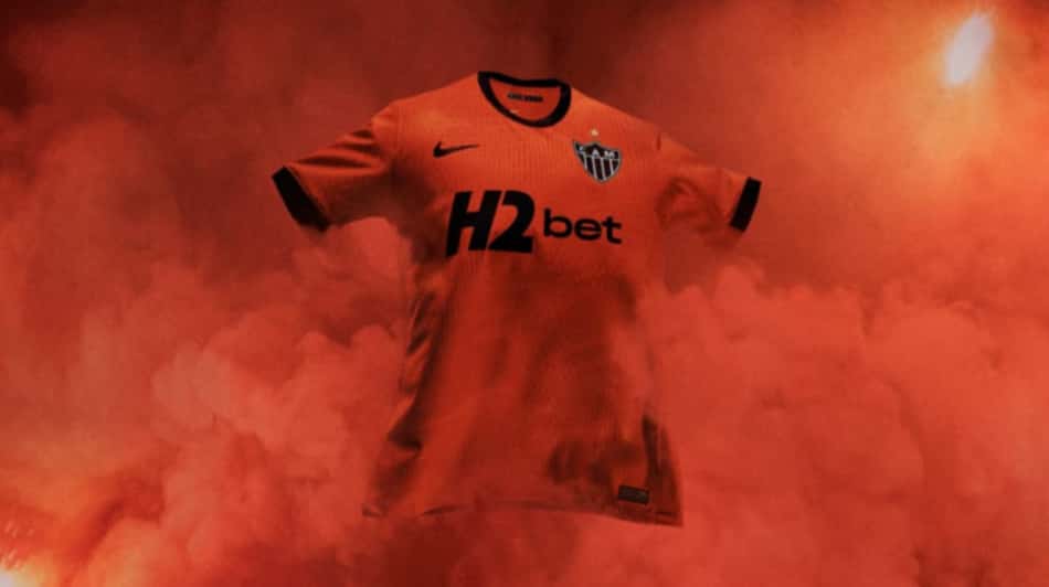 Nova camisa do Atlético laranja (reprodução Nike)