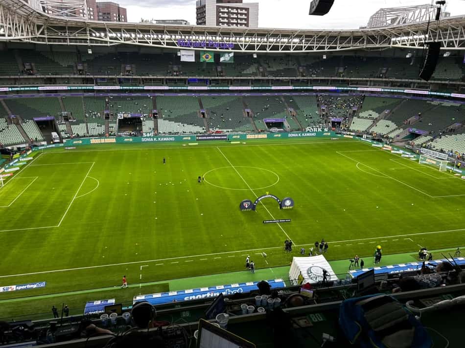 Nubank Parque é palco de Palmeiras e São Paulo pelo Brasileirão