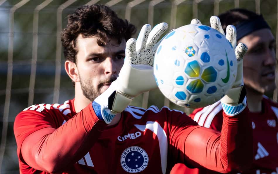 Otávio e Cássio em treinamento