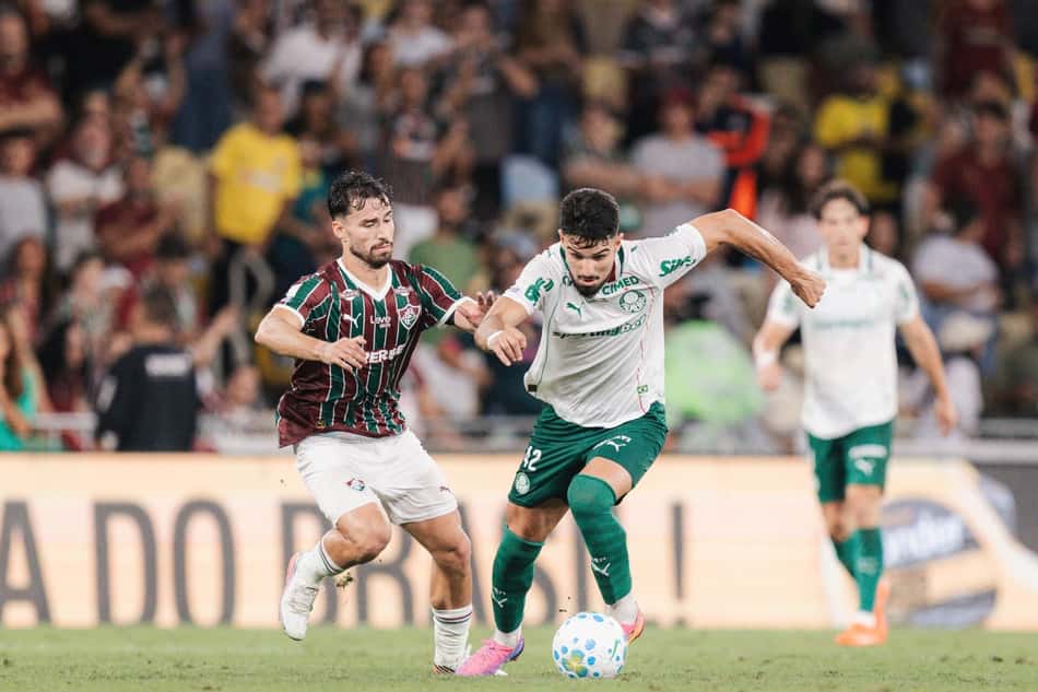 Fluminense e Palmeiras pelo Campeonato Brasileiro