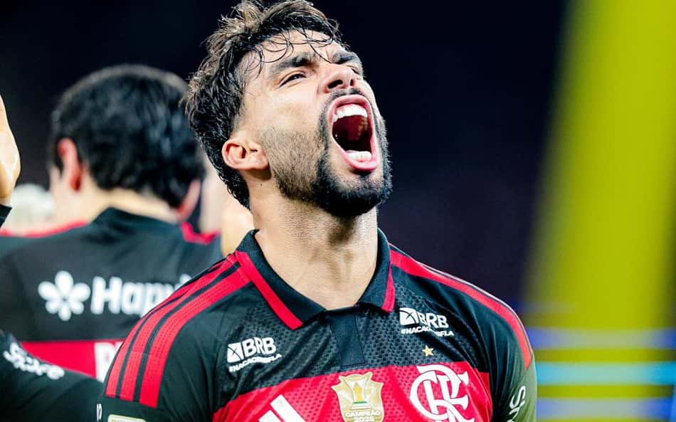 Comemoração de Lucas Paquetá em Flamengo x Mirassol