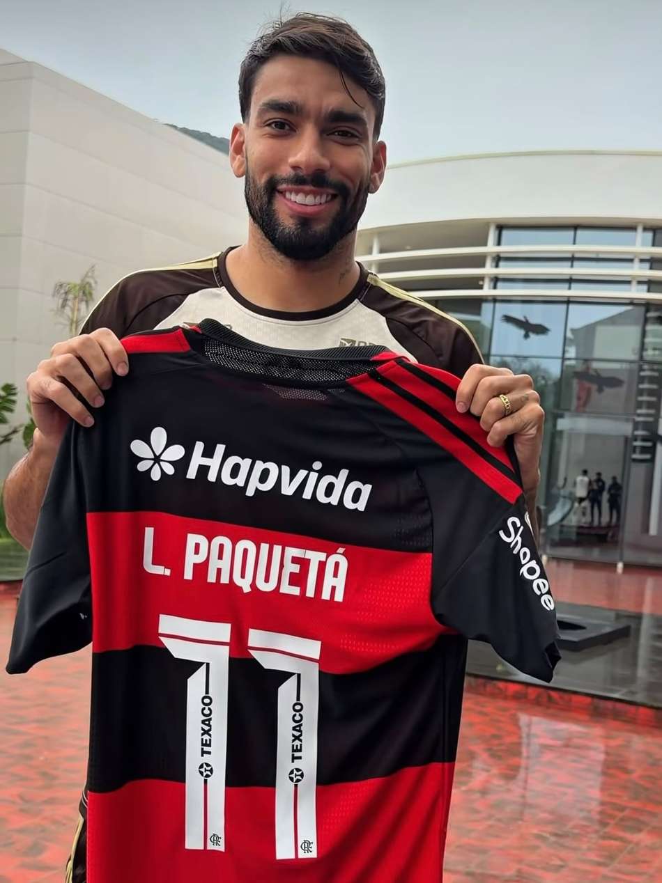 Paquetá é anunciado como novo camisa 11 do Flamengo