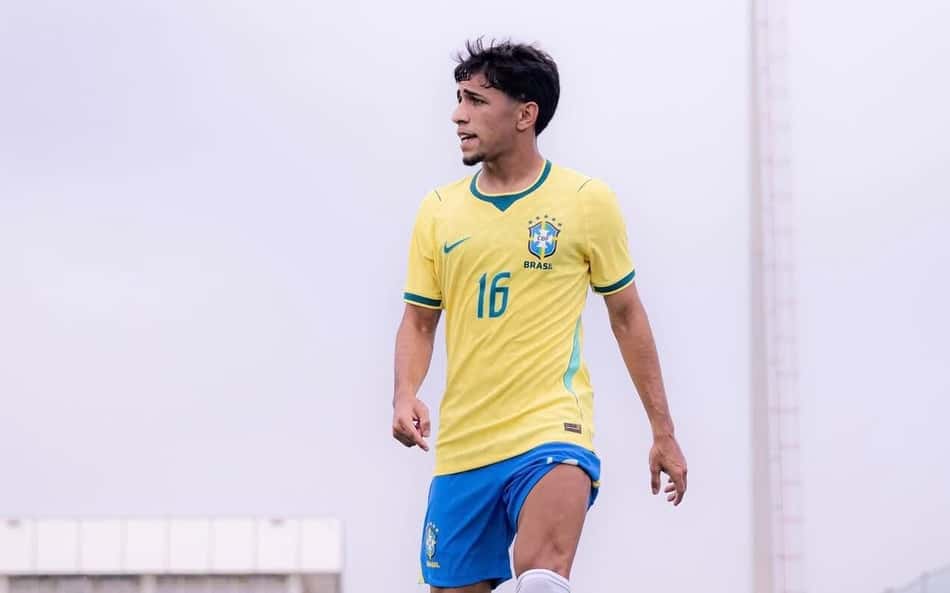 Pascini pela seleção (reprodução instagram jogador)