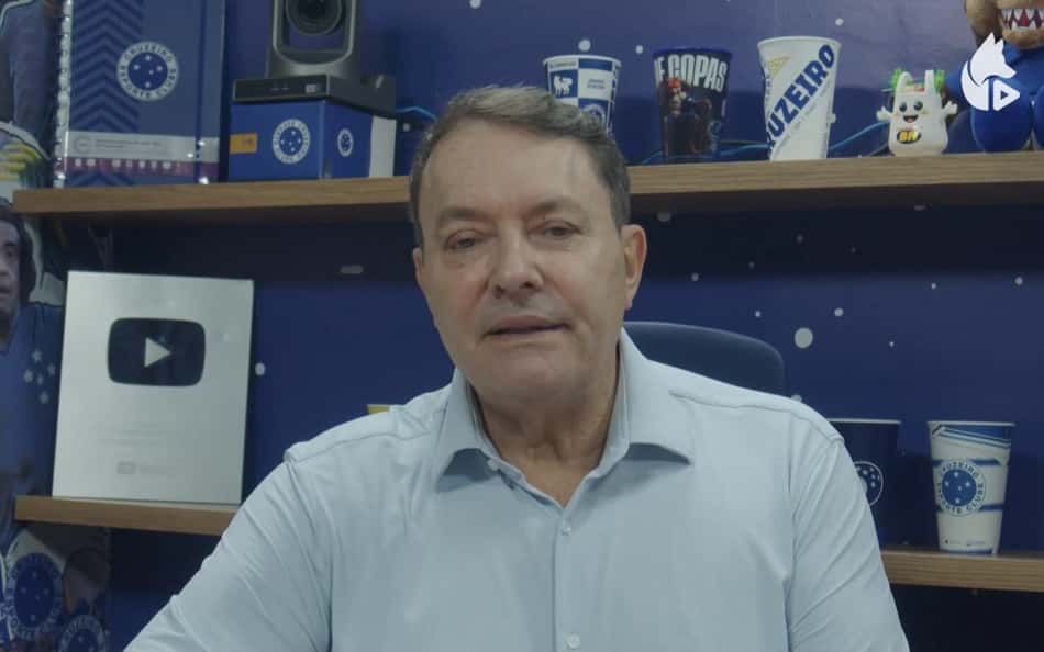 Pedrinho em entrevista à Cruzeiro TV