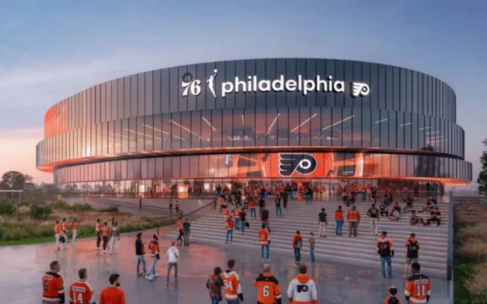 Philadelphia divulga estádio do 76ers