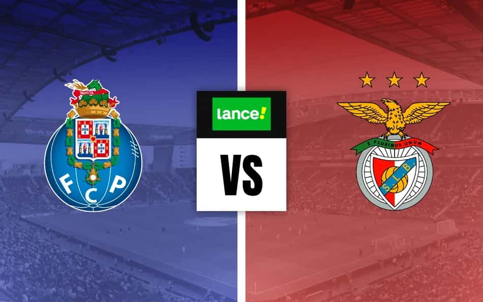 Escudos de Porto x Benfica para Palpites de Futebol