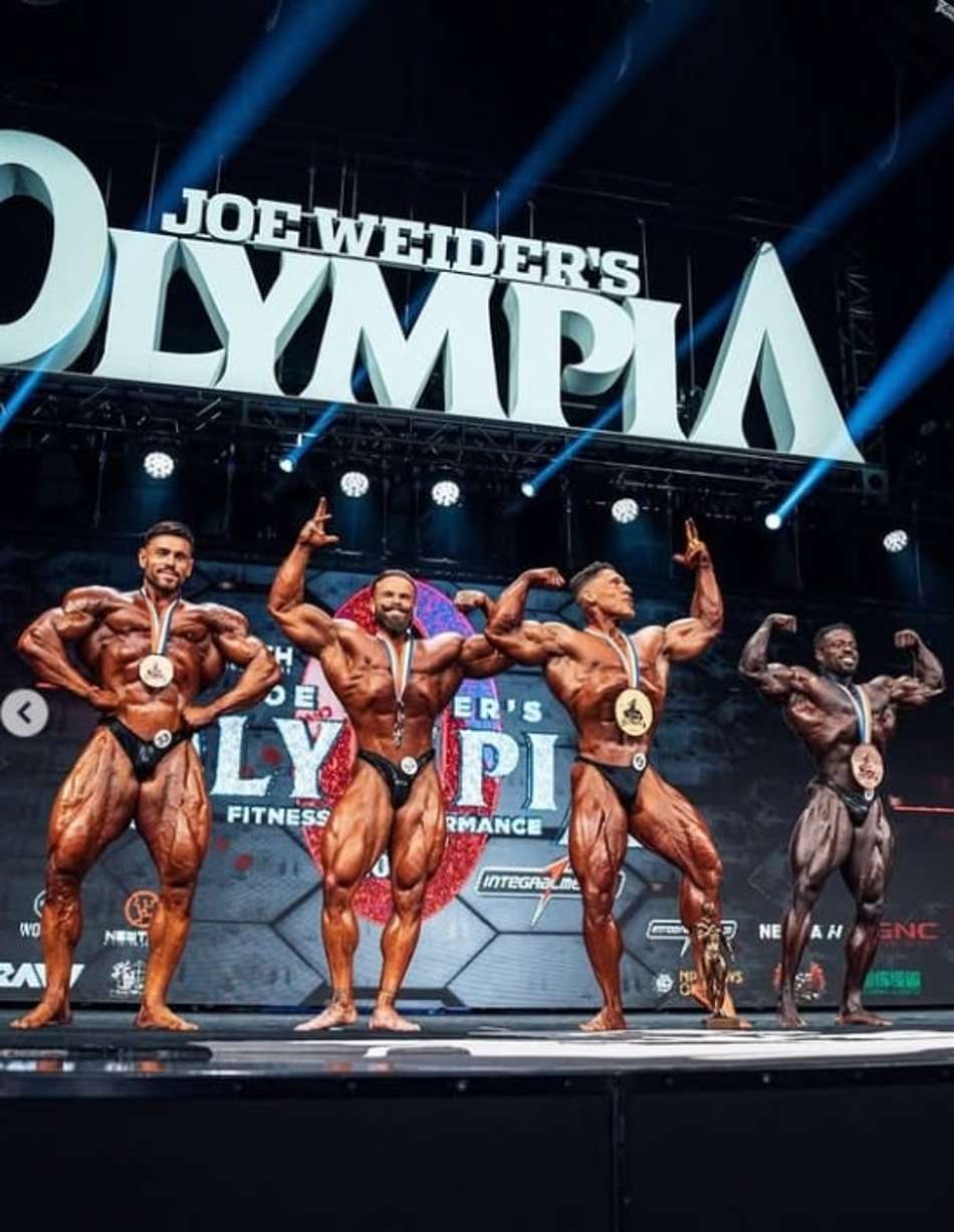 Ramon Dino perfilado no Mr. Olympia 2026
