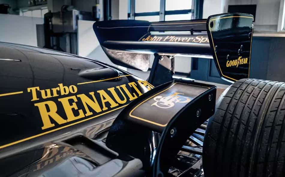 Réplica do carro do Senna (Foto: Divulgação)
