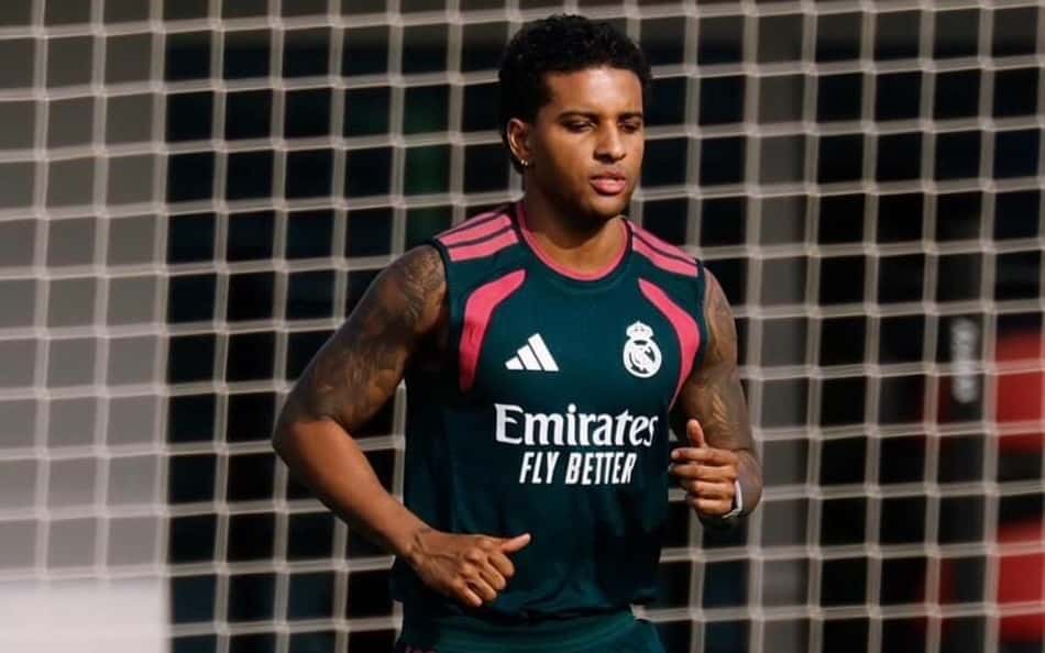 Rodrygo correndo