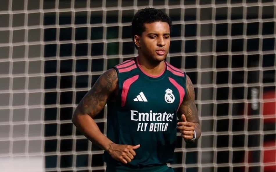 Rodrygo correndo