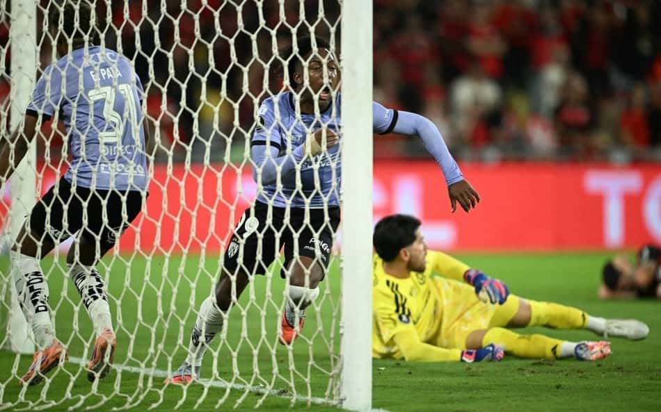 Rossi em Flamengo x Del Valle, pela Libertadores