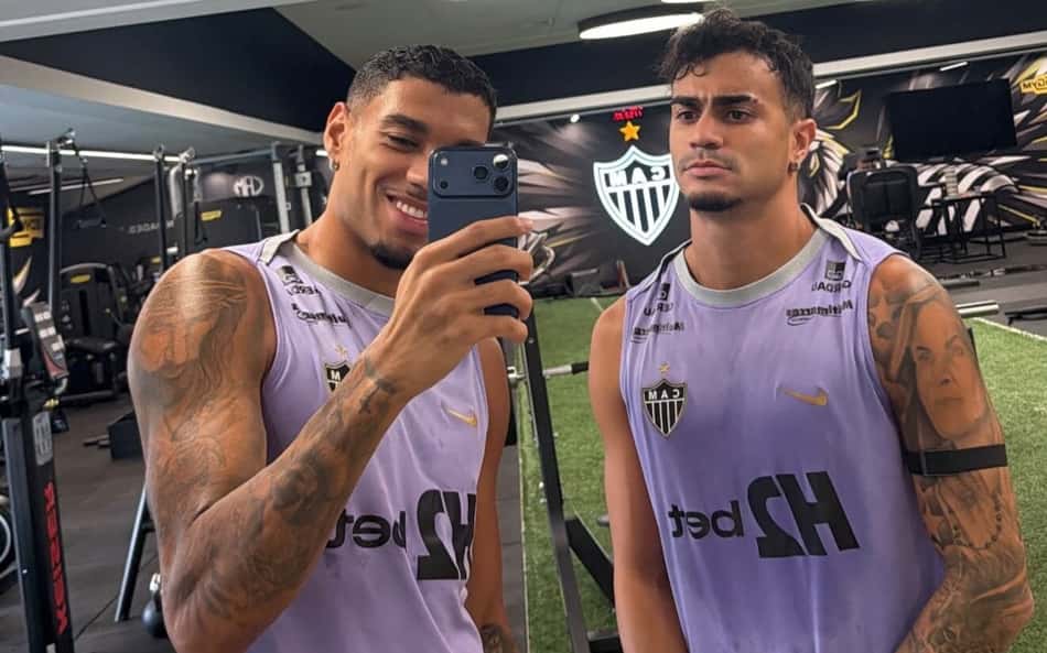 Ruan e Reinier (reprodução instagram Reinier)