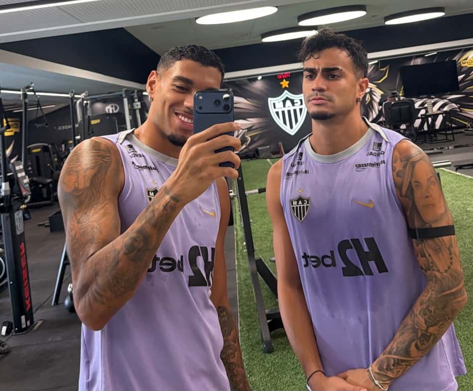 Ruan e Reinier (reprodução instagram Reinier)