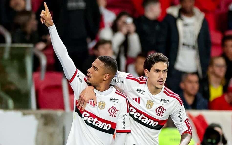Samuel Lino e Pedro no Flamengo