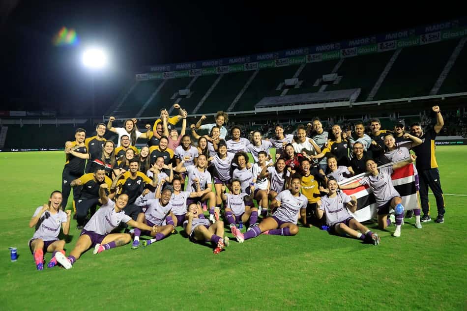 São Paulo está na final do Brasileirão Feminino (Foto: Miguel Schincariol/Saopaulofc)