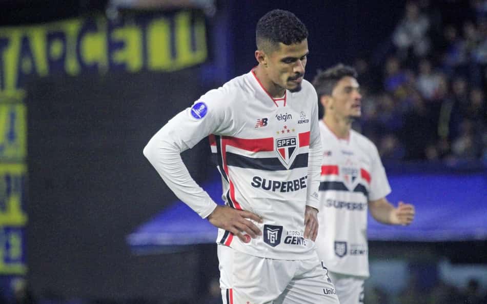 Boca jogará no Morumbis pelo empate após vitória por 1 a 0 no jogo de ida (Foto: Pool Pelaez Burga/DiaEsportivo/Folhapress)