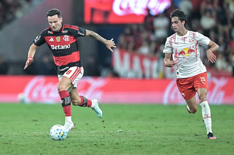 Saúl em Flamengo x RB Bragantino