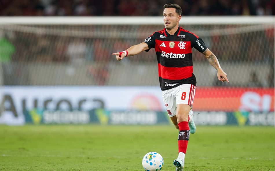 Saúl em Flamengo x RB Bragantino