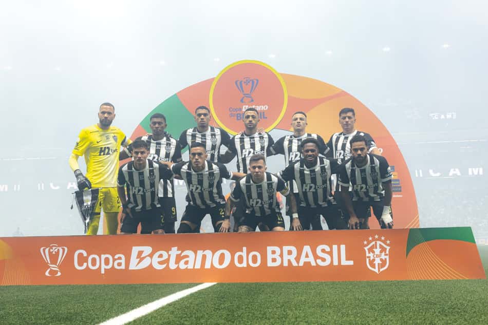 Time do Atlético Copa do Brasil (Foto: Pedro Souza / Atlético)