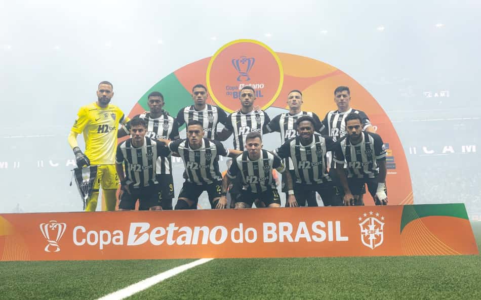 Time do Atlético Copa do Brasil (Foto: Pedro Souza / Atlético)