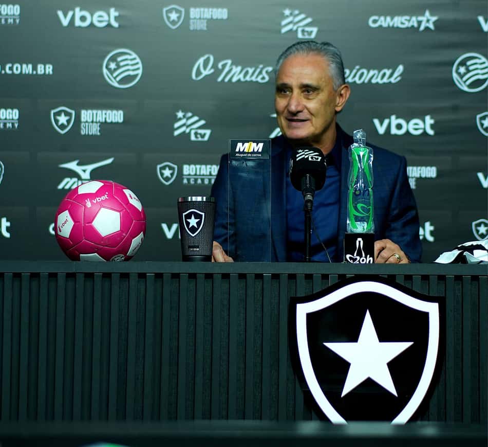Tite fará sua estreia pelo Botafogo diante do Mirassol