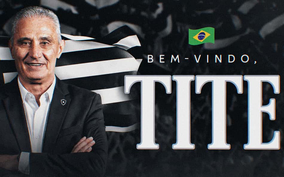 Tite é anunciado como novo técnico do Botafogo até 2028