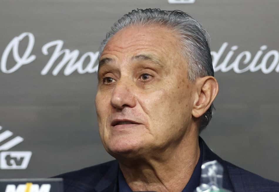 Tite em apresentação no Botafogo