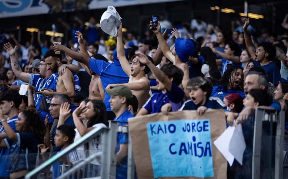 Torcida do Cruzeiro no Mineirão
