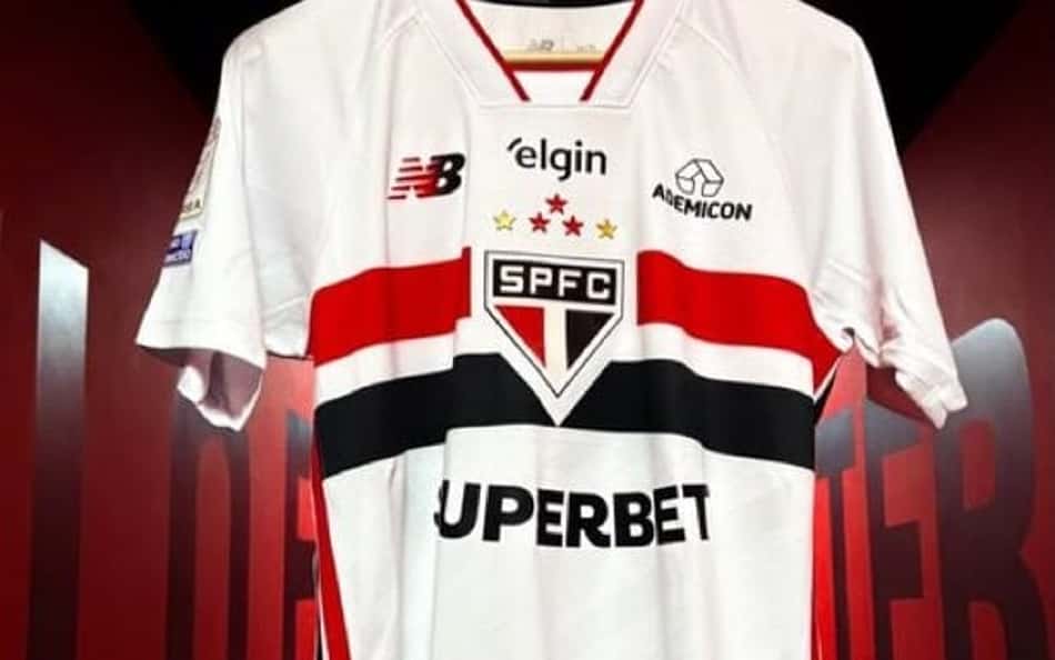 Camisa do São Paulo FC.