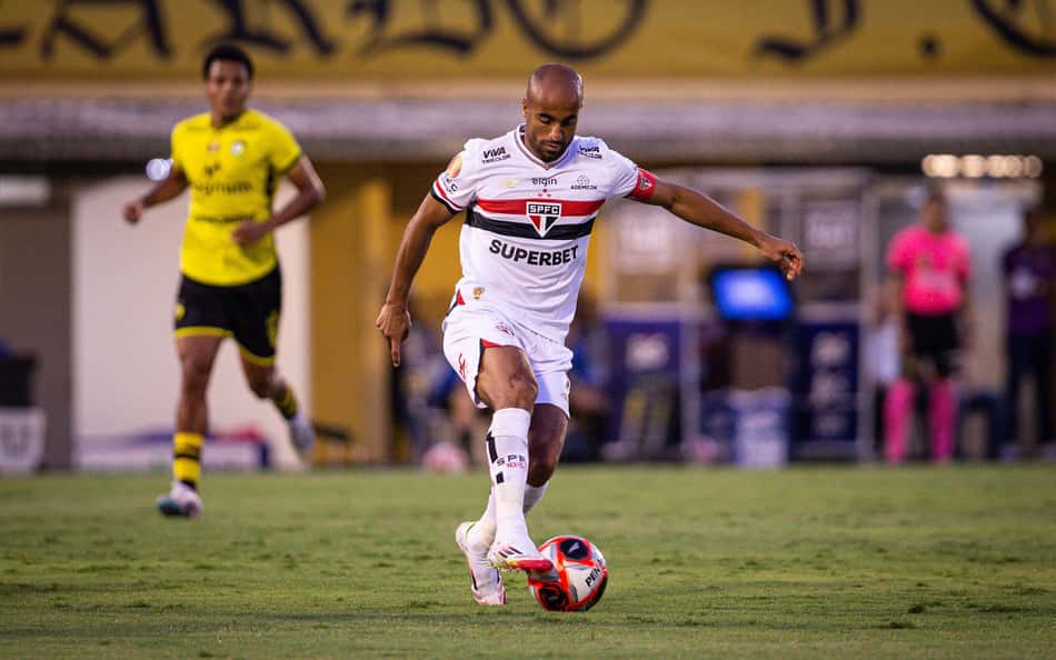 Tricolor conta com retorno de dois atletas para o clássico contra o Santos (Foto: Victor Froes/Agência F8/Folhapress)