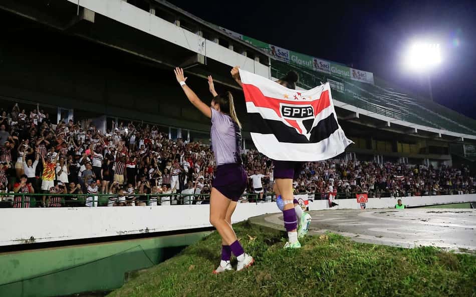 Tricolor pode ganhar premiação milionária se for campeão do Brasileirão Feminino (Foto: Miguel Schincariol/Saopaulofc)