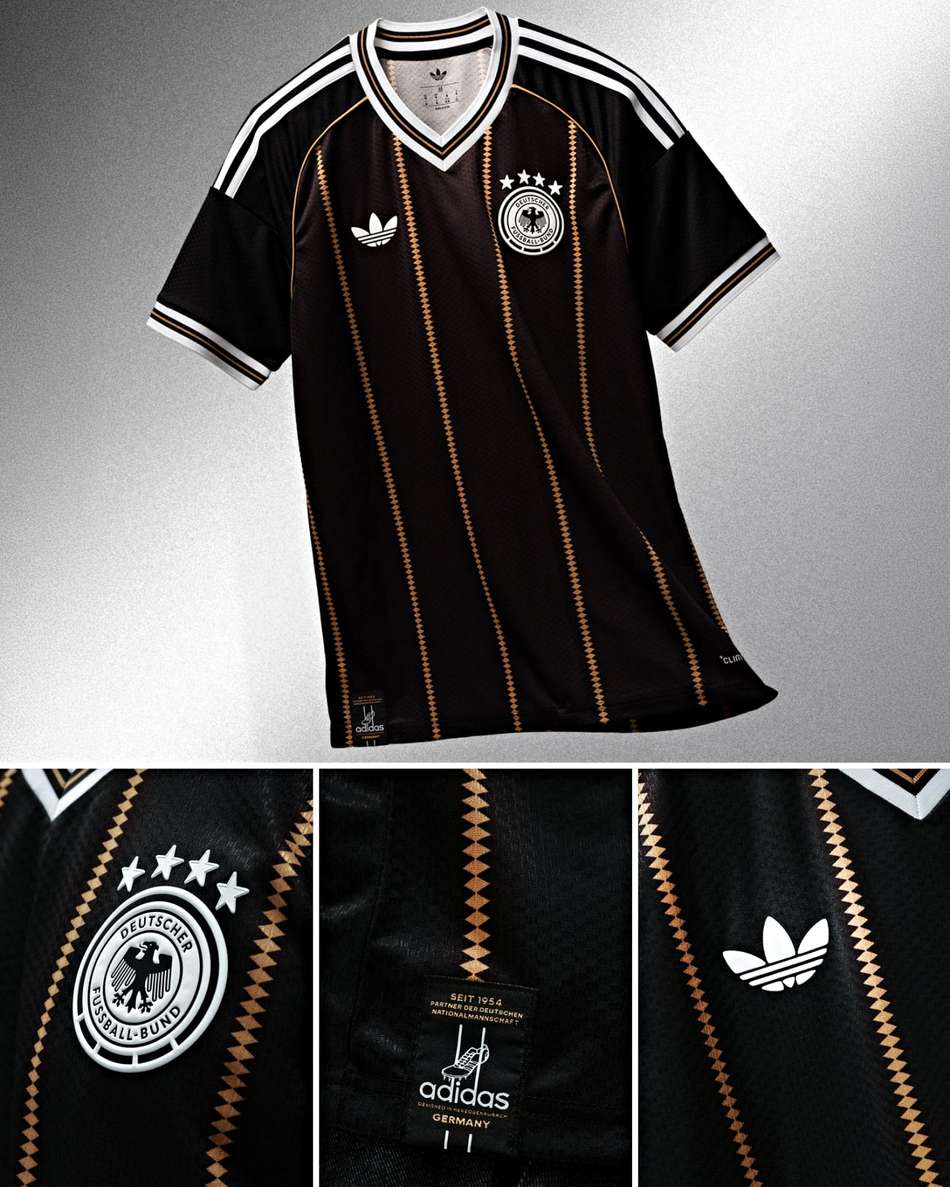 Última camisa da Adidas em parceria com Alemanha