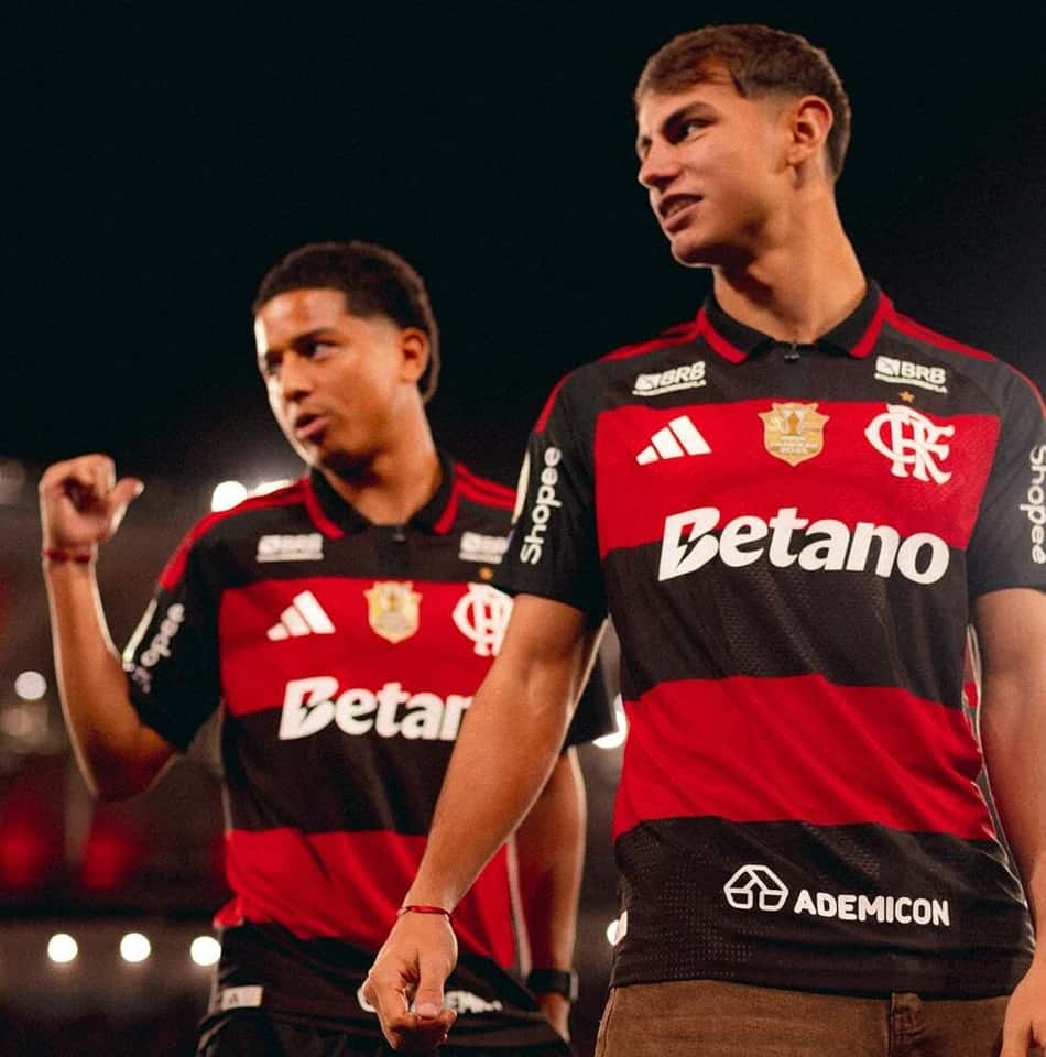 Valencia e Freitas, reforços do Flamengo, no Maracanã