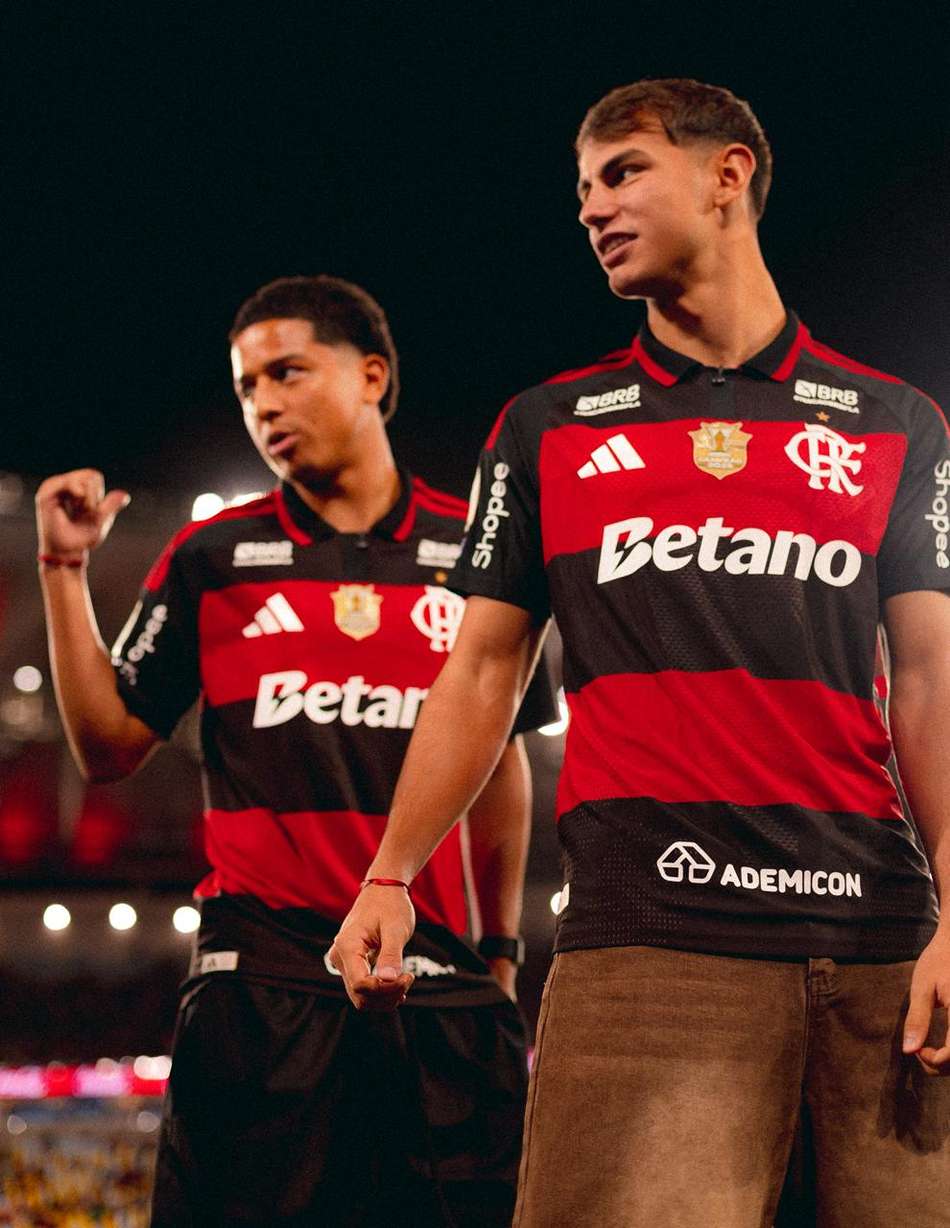 Valencia e Freitas, reforços do Flamengo, no Maracanã